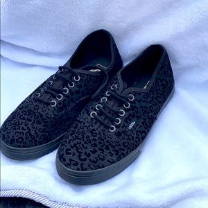 Vans cheetah shoes